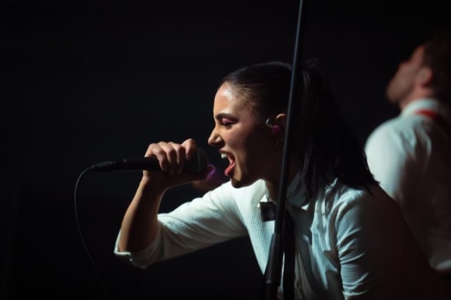 Dani Nigro of Daisy Grenade performing at Ace of Spades in Sacramento.