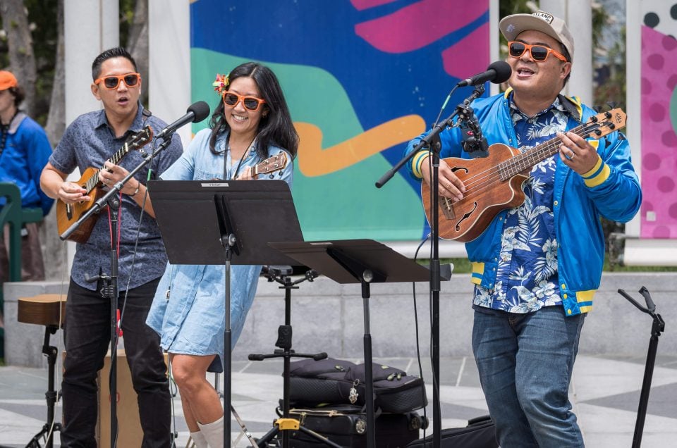 SF Uke Jam’s Summer Uke-Splosion at the Yerba Buena Gardens Festival