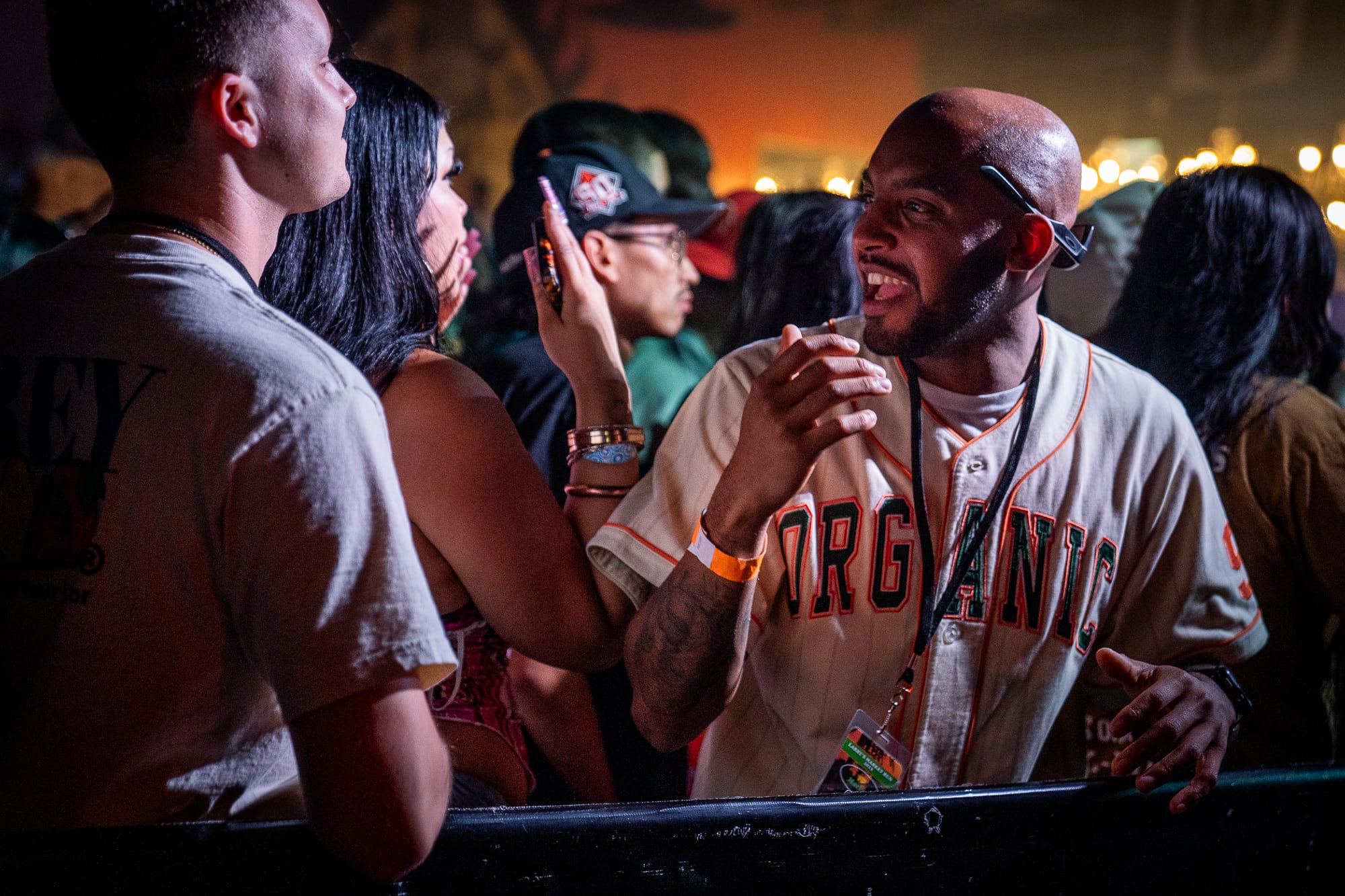 Fans at Larry June's show at Ace of Spades in Sacramento, CA