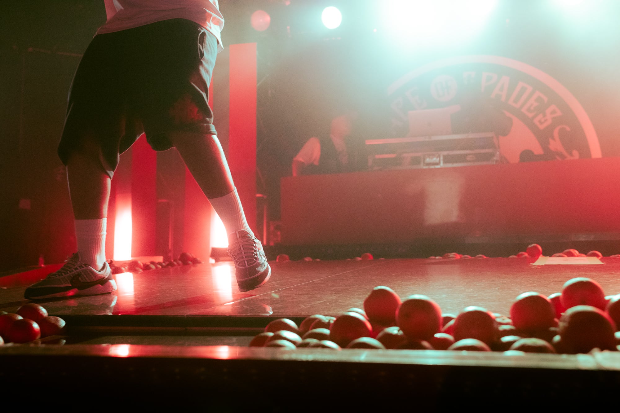 Rapper, Larry June, performing at Ace of Spades in Sacramento, CA.