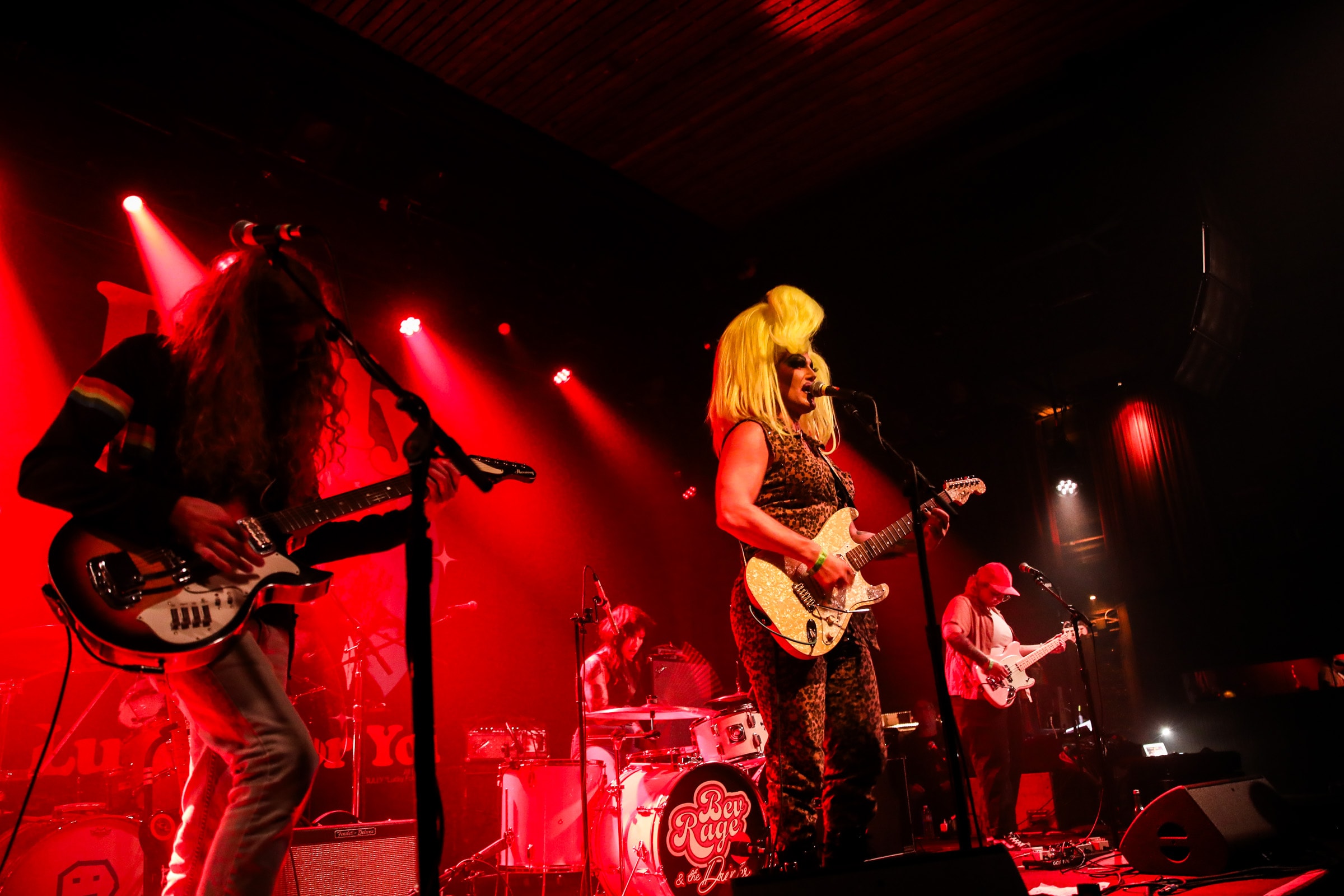 Bev Rage & The Drinks at the independent san francisco music photographer misti layne