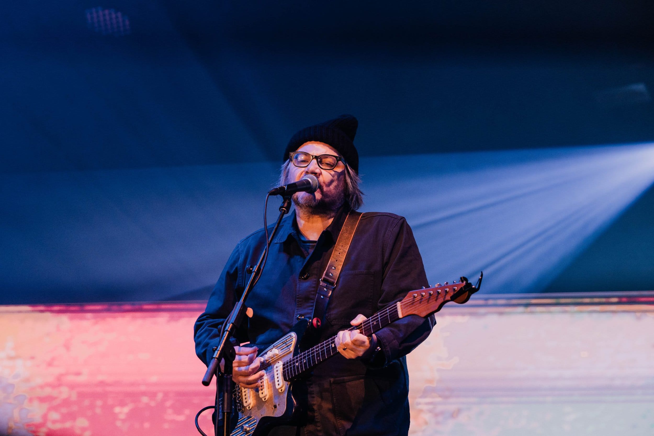 Jeff Tweedy of Wilco closes out the festival at the Steelhead Stage on Day 3. 