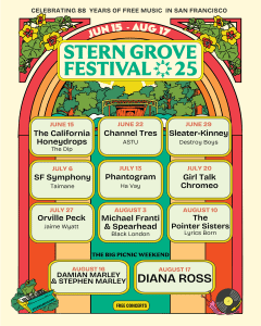 Stern Grove 2025 Lineup