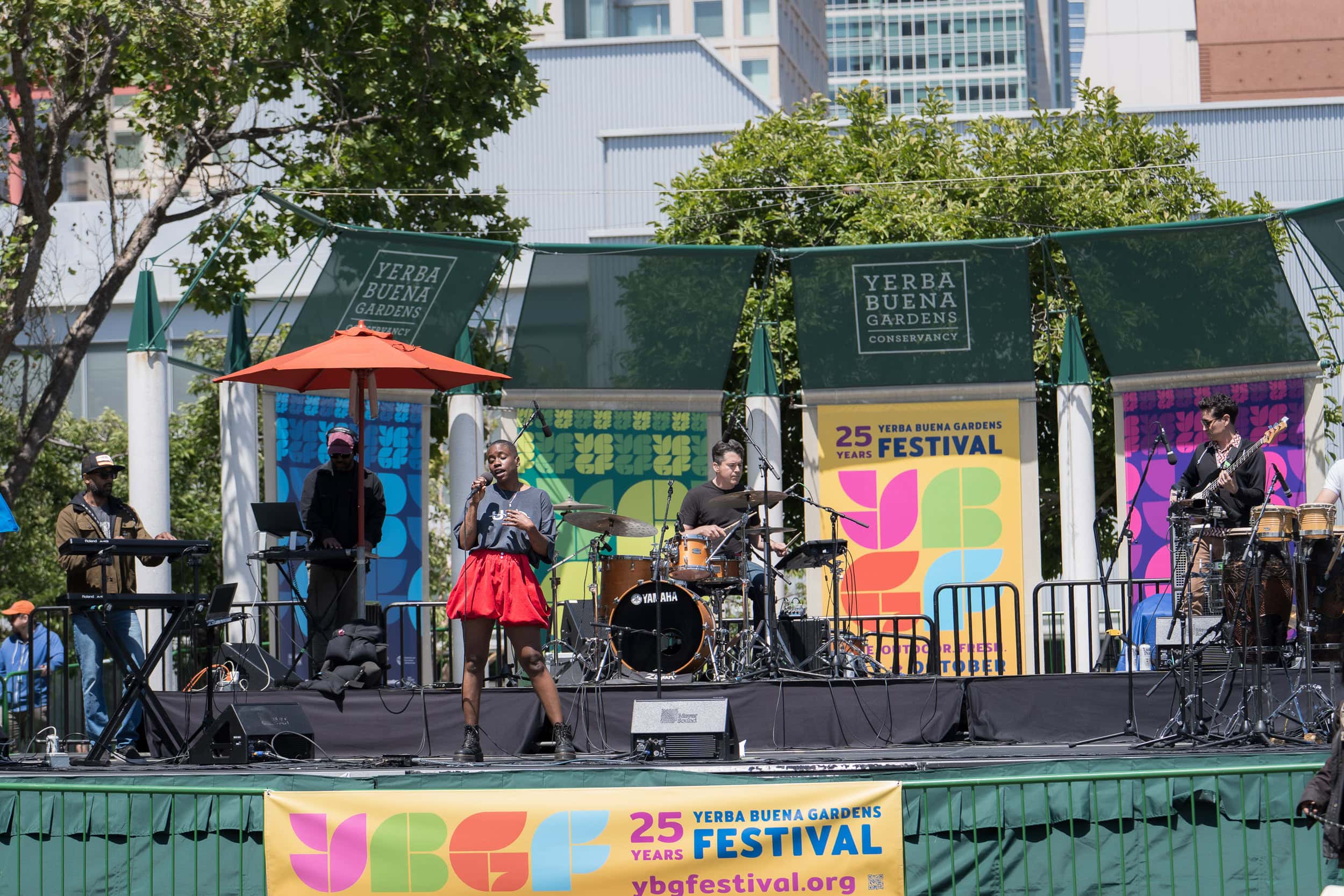 The Seshen at the Yerba Buena Gardens Festival