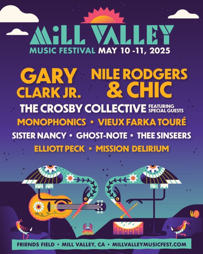 The Mill Valley Music Festival Coming May 10-11