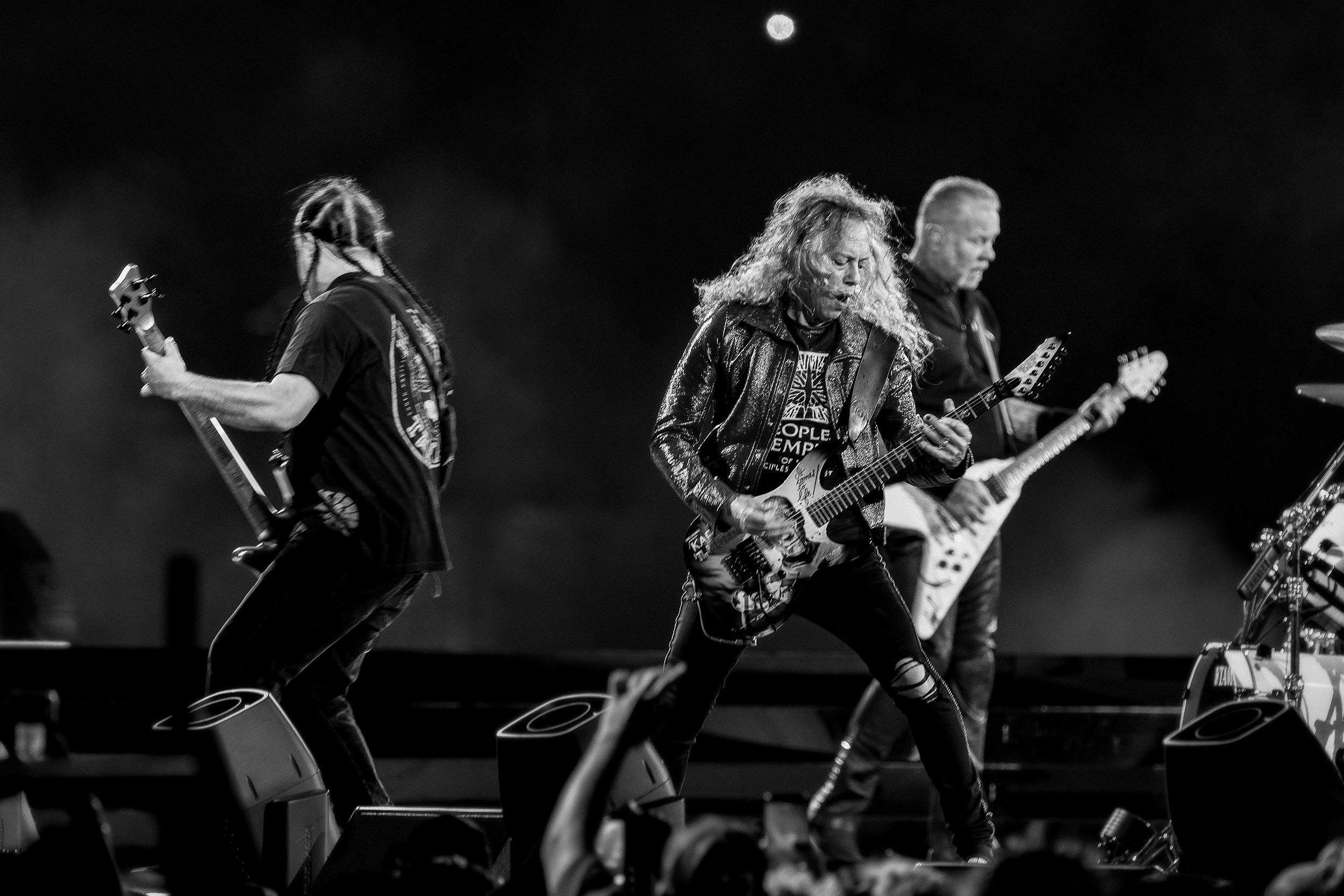 Metallica, Kirk Hammett, Robert Trujillo, James Hetfield