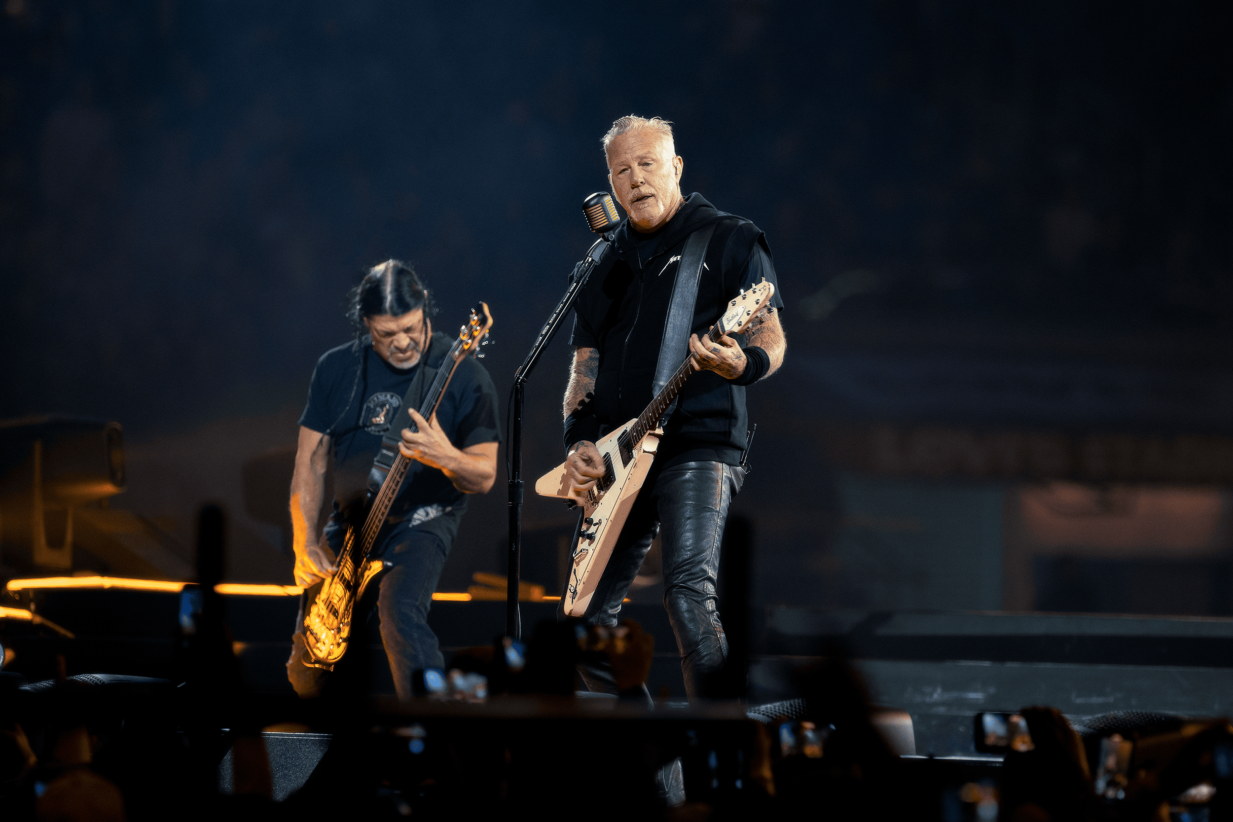 Metallica, Robert Trujillo, James Hetfield,