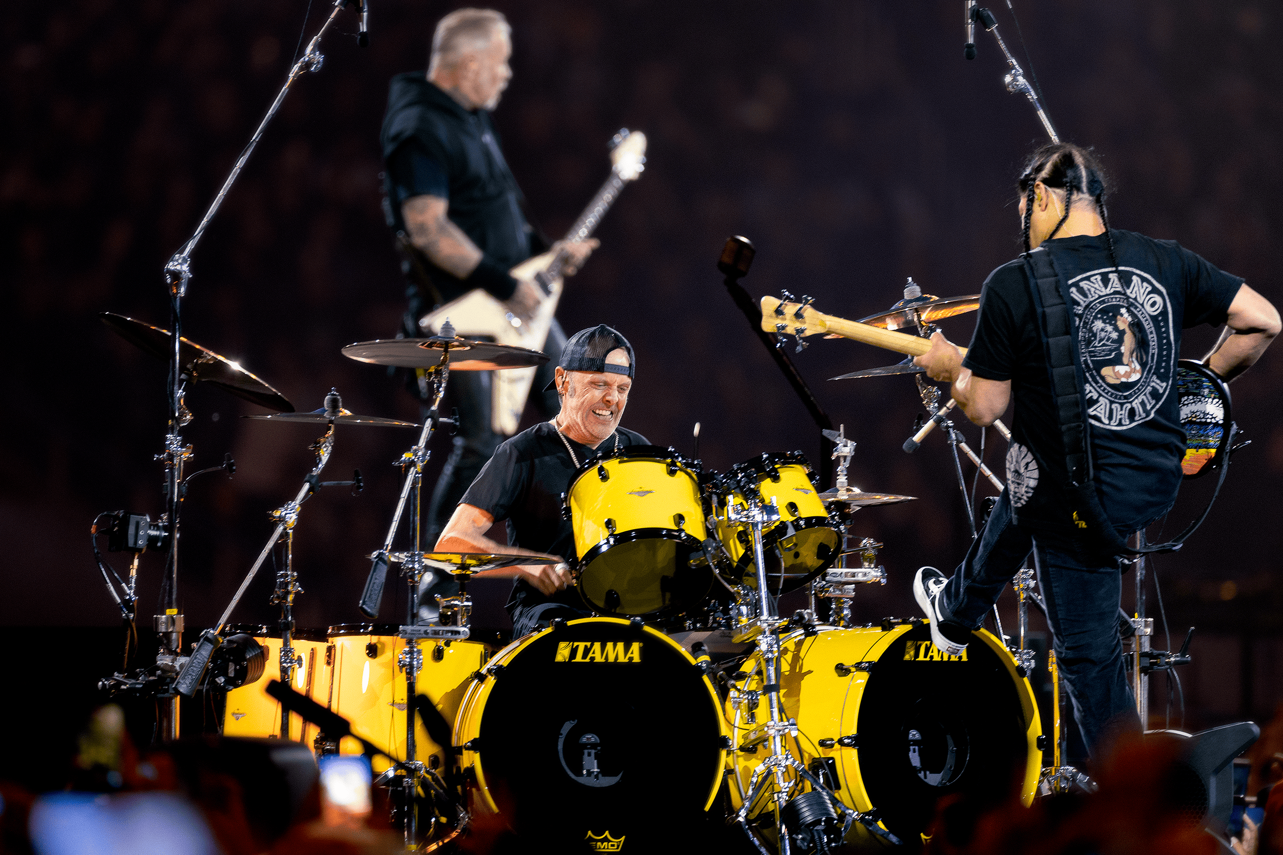Metallica, Lars Ulrich, Robert Trujillo, James Hetfield